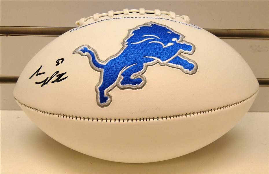 Sam LaPorta Autographed Lions Football