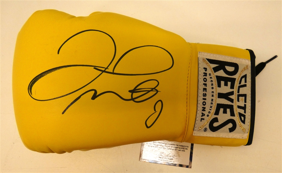 Floyd Mayweather Autographed Boxing Glove