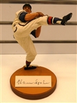 Warren Spahn Autographed Figurine