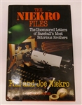 Phil & Joe Niekro Autographed Book