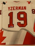 Steve Yzerman Autographed Team Canada Jersey