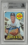 Tom Matchick Autographed 1969 Topps