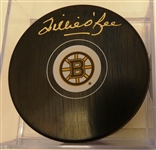 Willie ORee Autographed Bruins Puck