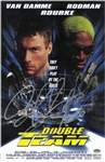 Dennis Rodman Autographed "Double Team" 11x17