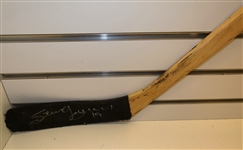 Steve Yzerman Game Used 1986/87 Titan Stick