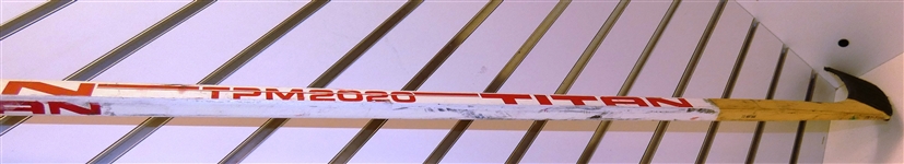 Steve Yzerman Game Used 1986/87 Titan Stick