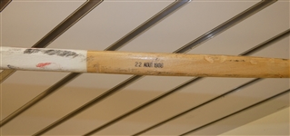 Steve Yzerman Game Used 1986/87 Titan Stick
