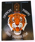 1985 Detroit Tigers Yearbook Signed by 34