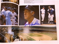 1985 Detroit Tigers Yearbook Signed by 34