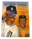1992 Detroit Tigers Yearbook Signed by 42