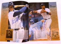 1992 Detroit Tigers Yearbook Signed by 42