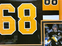 Jaromir Jagr Autographed Framed Jersey