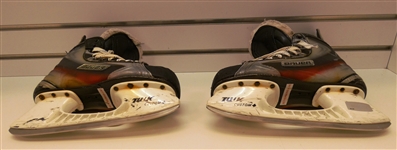 Henrik Zetterberg Game Worn Autographed Skates
