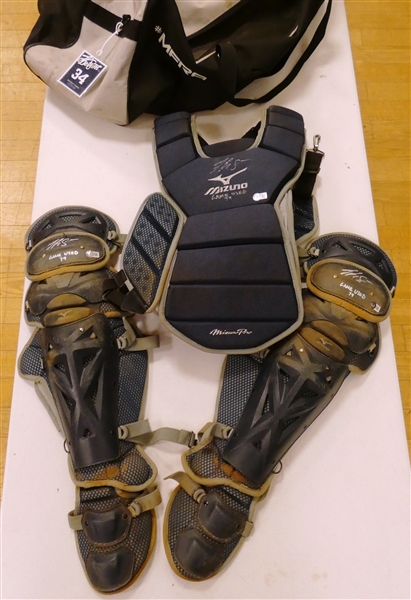 Jake Rogers Game Used Gear & Bag