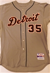 Justin Verlander Team Issued Detroit Tigers Road Jersey