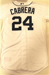 Miguel Cabrera Team Issued Detroit Tigers Home Jersey