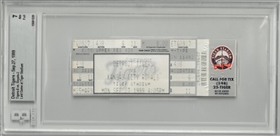 Tiger Stadium Final Game Ticket BGS 7