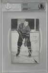 Doug Harvey Autographed Postcard