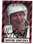 Wayne Gretzky Autographed Trading Card