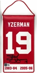 Steve Yzerman Autographed 5x10" Mini Banner