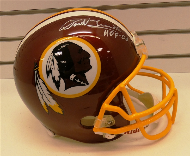 Darrell Green Autographed Redskins Full Size Replica Helmet