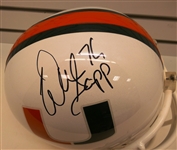 Warren Sapp Autographed Miami Full Size Replica Helmet