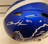Aidan Hutchinson Autographed Detroit Lions Full Size Authentic Helmet