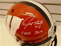 Joe Thomas Autographed Wisconsin Full Size Replica Helmet