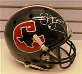 Jim Kelly Autographed Houston Gamblers Full Size Replica Helmet
