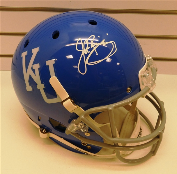 John Riggins Autographed Kentucky Full Size Replica Helmet