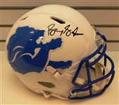 Barry Sanders Autographed Detroit Lions Authentic Full Size Helmet