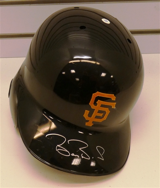 Barry Bonds Autographed Giants Batting Helmet