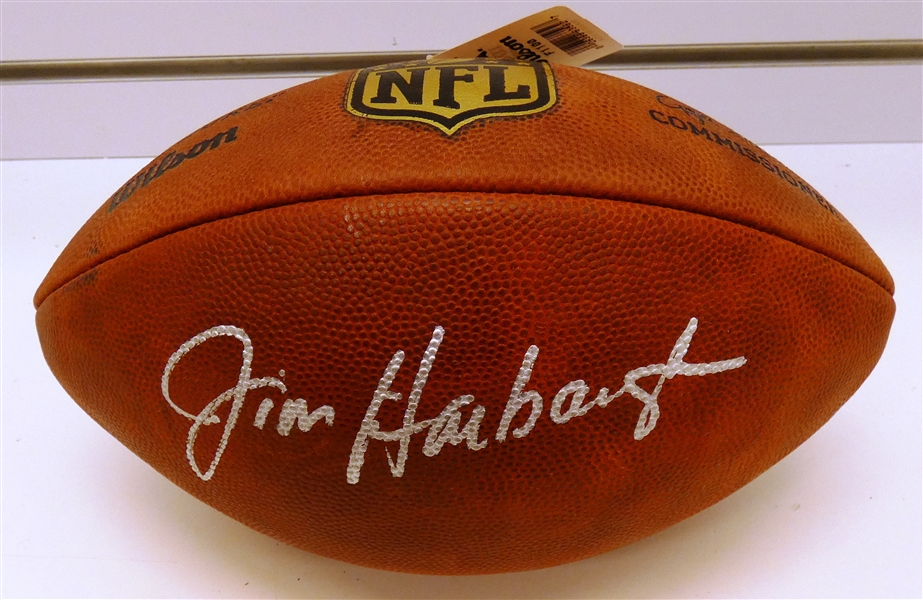 Jim Harbaugh Autographed NFL Game Ball
