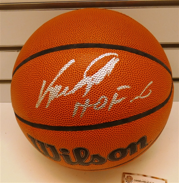 Dominique Wilkins Autographed Basketball