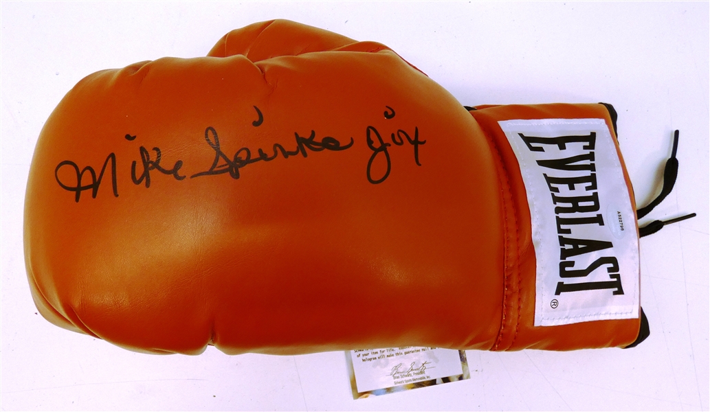 Michael Spinks Autographed Boxing Glove