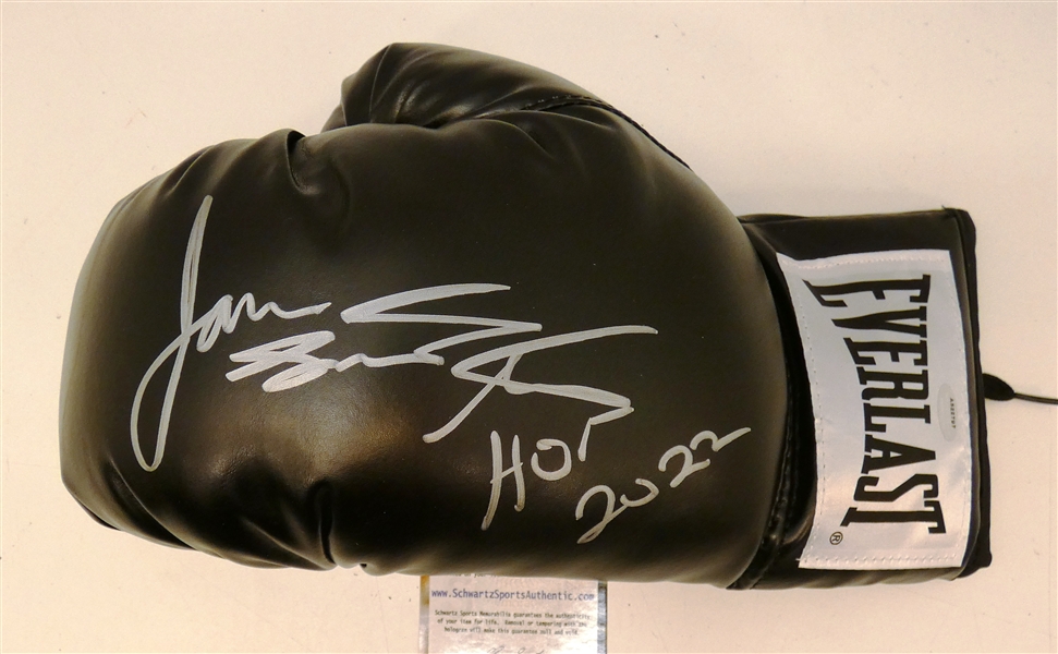 James Toney Autographed Boxing Glove