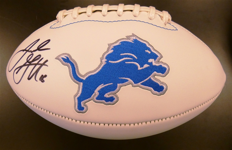 Jared Goff Autographed Lions Football