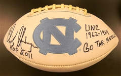 Chris Hanburger Autographed NC Football