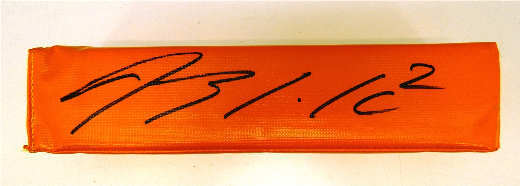 Blake Corum Autographed End Zone Pylon