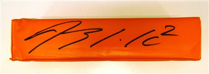 Blake Corum Autographed End Zone Pylon