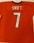 DAndre Swift Autographed Custom Jersey