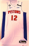 Isaiah Livers Team Issued Detroit Pistons Jersey