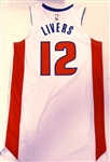 Isaiah Livers Team Issued Detroit Pistons Jersey