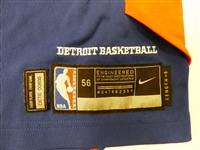Boban Marjonovic Team Issued Detroit Pistons Jersey