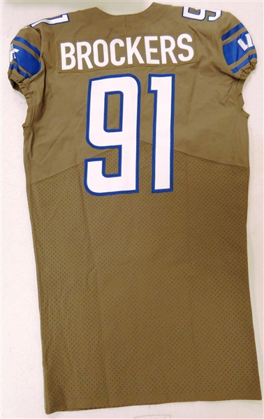 Michael Brockers Team Issued Detroit Lions Jersey