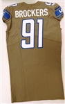 Michael Brockers Team Issued Detroit Lions Jersey