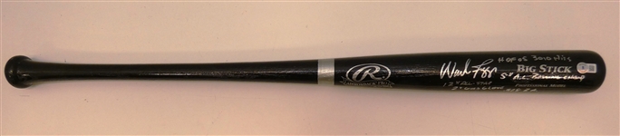 Wade Boggs Autographed Multi Inscribed Bat