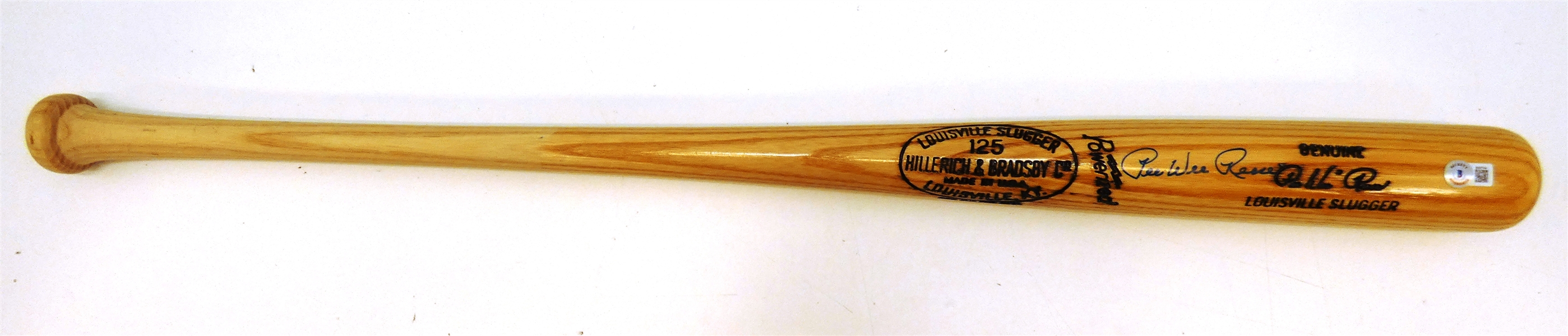 Pee Wee Reese Autographed Louisville Slugger Bat