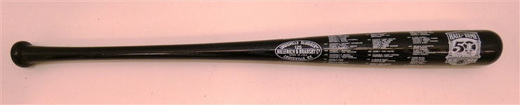 MLB Hall of Fame 50 Year Anniversary Bat
