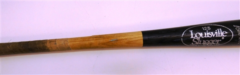 Darrell Evans Game Used Autographed Bat